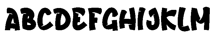 Flash Snaper Font UPPERCASE