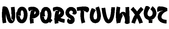 Flash Snaper Font LOWERCASE