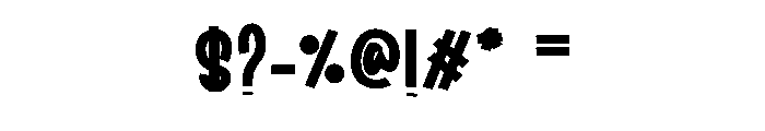 Flash Snoper Font OTHER CHARS