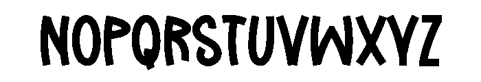 Flash Snoper Font LOWERCASE