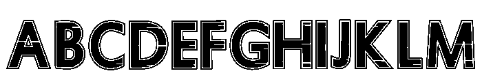 Flasher Shock Regular Font UPPERCASE