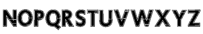 Flasher Shock Regular Font UPPERCASE