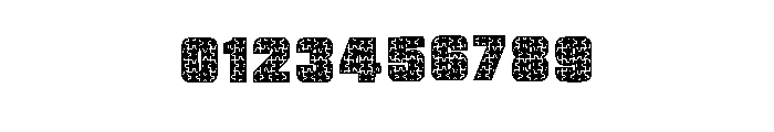 Flat Puzzle Regular Font OTHER CHARS