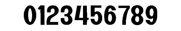Flatline Regular Font OTHER CHARS
