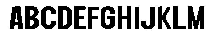 Flatline Regular Font UPPERCASE