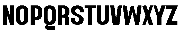 Flatline Regular Font UPPERCASE