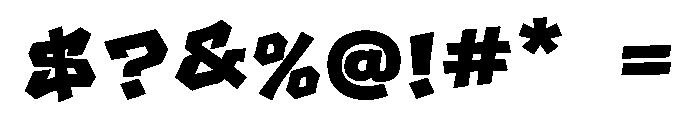 Flawless Graffiti Font OTHER CHARS