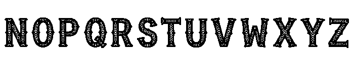 Flax Regular Font UPPERCASE