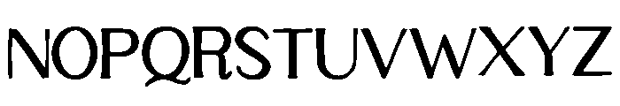 Flax Font UPPERCASE