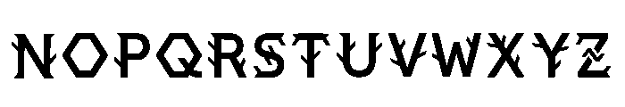 Flaxx Regular Font UPPERCASE