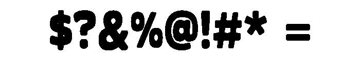 Fledora Drifty Font OTHER CHARS