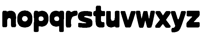 Fledora Drifty Font LOWERCASE