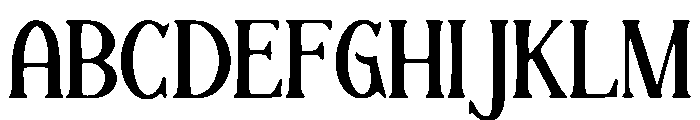 Fletcher Font UPPERCASE