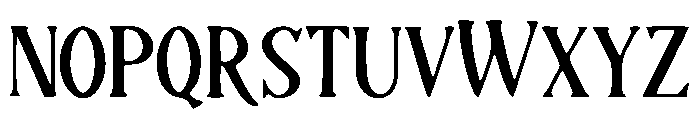 Fletcher Font UPPERCASE