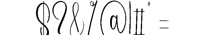 Fleurina Font OTHER CHARS
