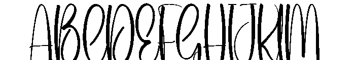 Fleurina Font UPPERCASE