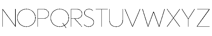 Fleurine Thin Font LOWERCASE