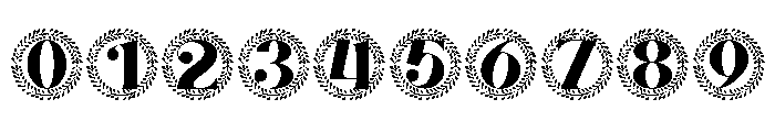 Fleuriton Monogram Font OTHER CHARS