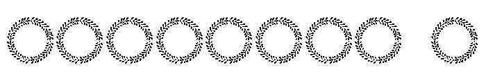Fleuriton Monogram Font OTHER CHARS