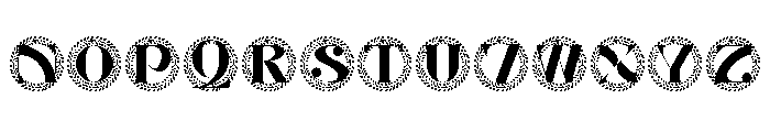 Fleuriton Monogram Font UPPERCASE
