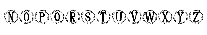 Fleurwyn Monogram Font UPPERCASE