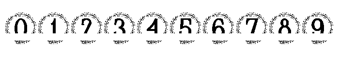Fleurwyn Split Monogram Font OTHER CHARS