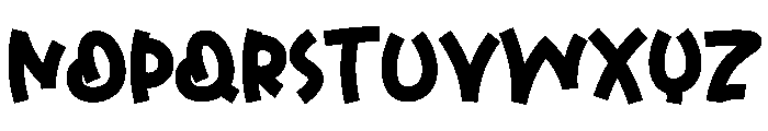 Flicker Dolphine Font LOWERCASE