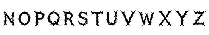 Flies Regular Font UPPERCASE