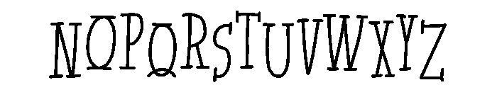 Flinksy Font UPPERCASE