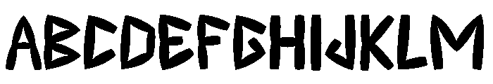 Flinkton Font UPPERCASE