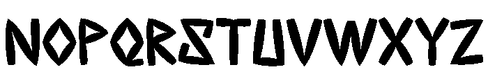 Flinkton Font UPPERCASE