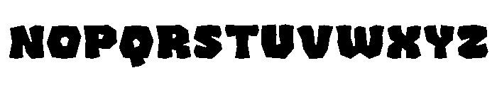 Flinto Cave Regular Font UPPERCASE