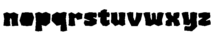 Flinto Cave Regular Font LOWERCASE
