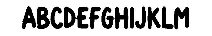 Flintor Font UPPERCASE