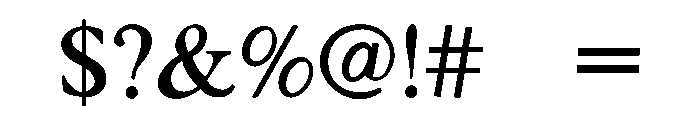 Flip flops beach Font OTHER CHARS
