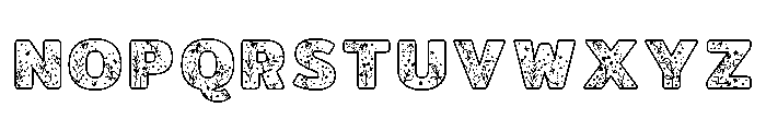 Flo Font UPPERCASE