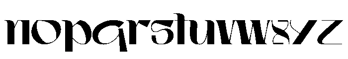 Floadlent Font LOWERCASE