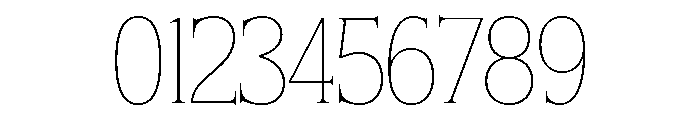 Float Serif Regular Font OTHER CHARS