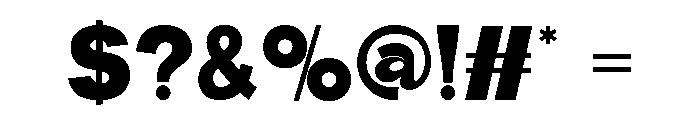 Flogest Font OTHER CHARS