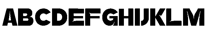 Flogest Font UPPERCASE