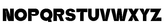 Flogest Font UPPERCASE