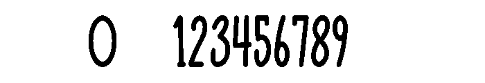Floor Empty Regular Font OTHER CHARS