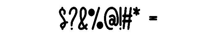 Floor Empty Regular Font OTHER CHARS