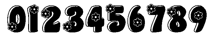 Flora Amora Regular Font OTHER CHARS