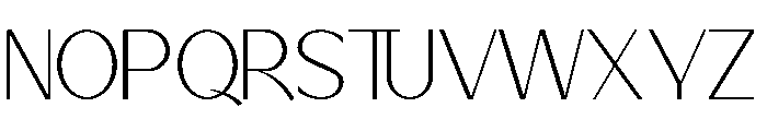 Flora Zemora Font UPPERCASE