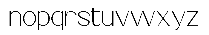 Flora Zemora Font LOWERCASE
