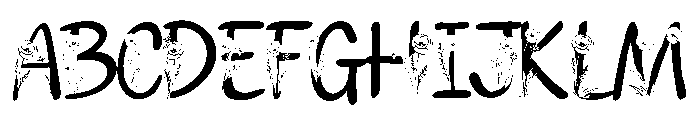 Floral Garden Script Font UPPERCASE