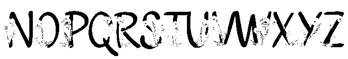 Floral Garden Script Font UPPERCASE