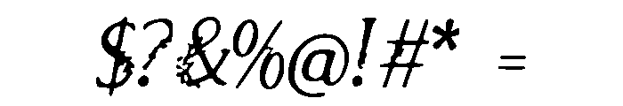 Floral_Ornament Font OTHER CHARS