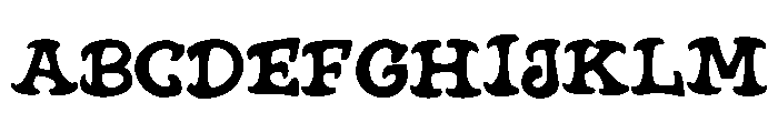 Floral_White Font UPPERCASE